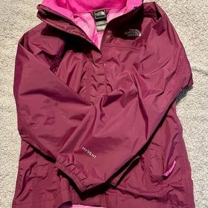 The North Face raincoat, S(7/8)